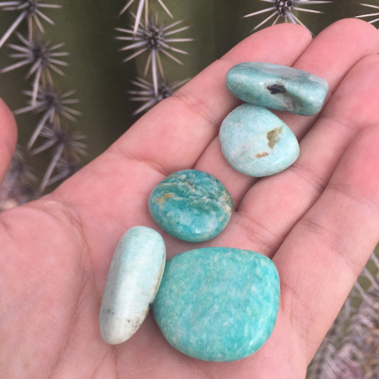 Amazonite Tumbled Stones