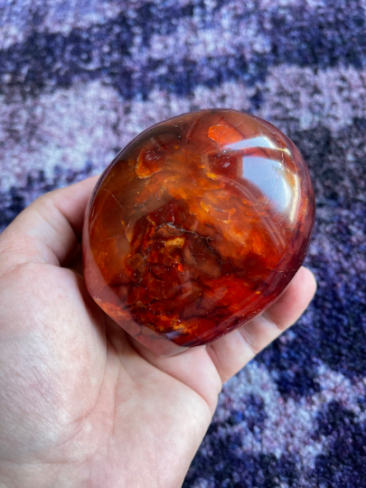 Carnelian Freeform 607g
