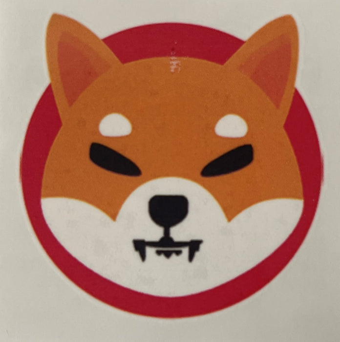 Shiba Inu Temporary Tattoo