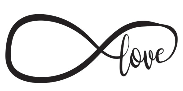 Love Infinity Temporary Tattoo