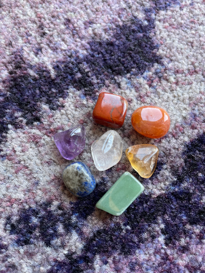7 Chakra Tumbled Stones Set