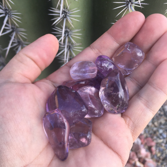 Amethyst Tumbled Stones