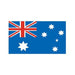 Australian flag which is blue and has a British flag in the top left quadrant and six stars; temporary tattoo