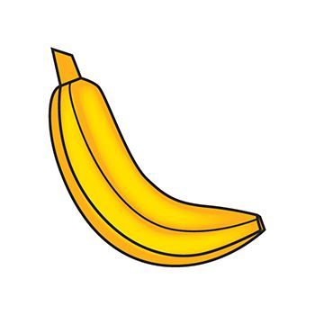 Banana Temporary Tattoo