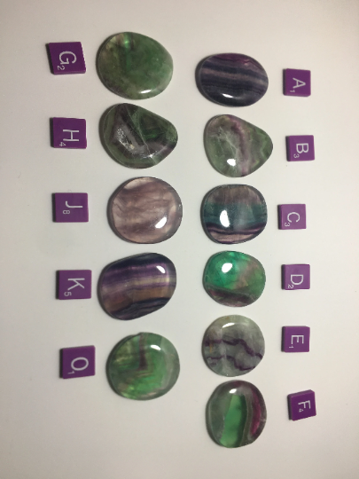 Flourite Palm Stones