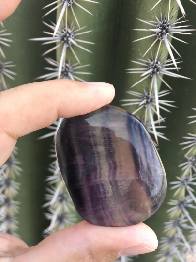 Flourite Palm Stones