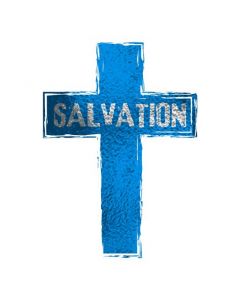 Salvation Cross Temporary Tattoo