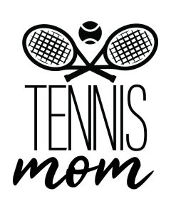 Tennis Mom Temporary Tattoo