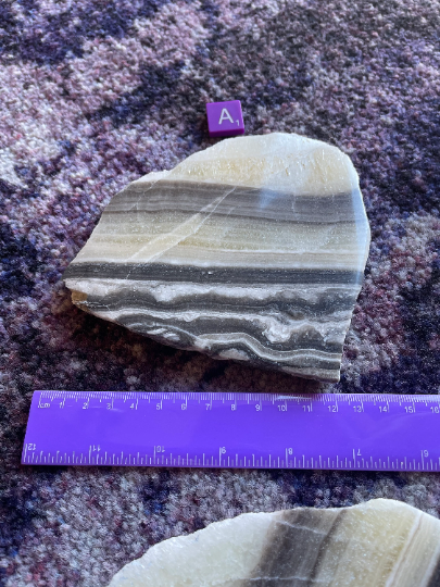 Zebra Calcite Slab