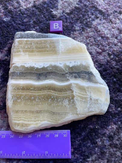 Zebra Calcite Slab